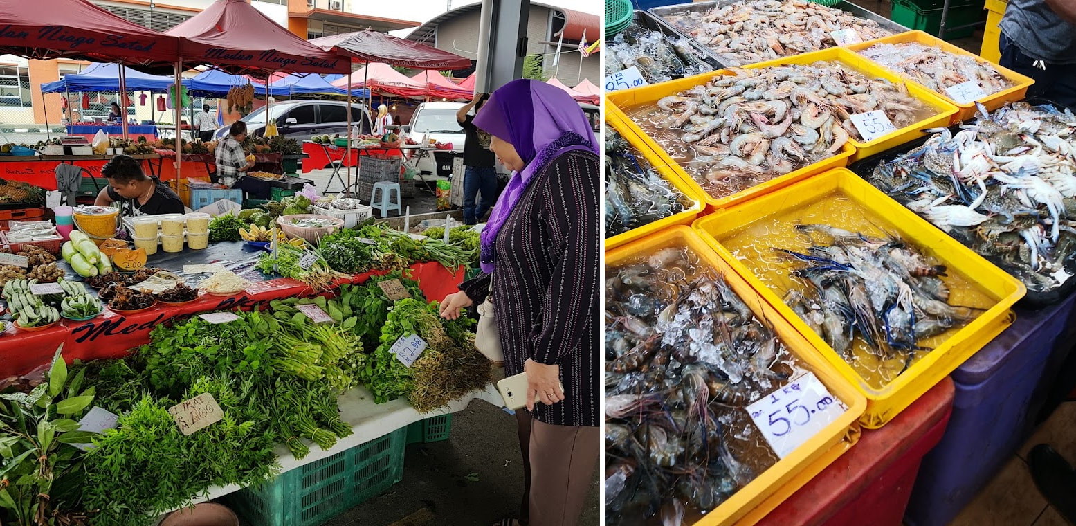 things to do in kuching - pasar satok