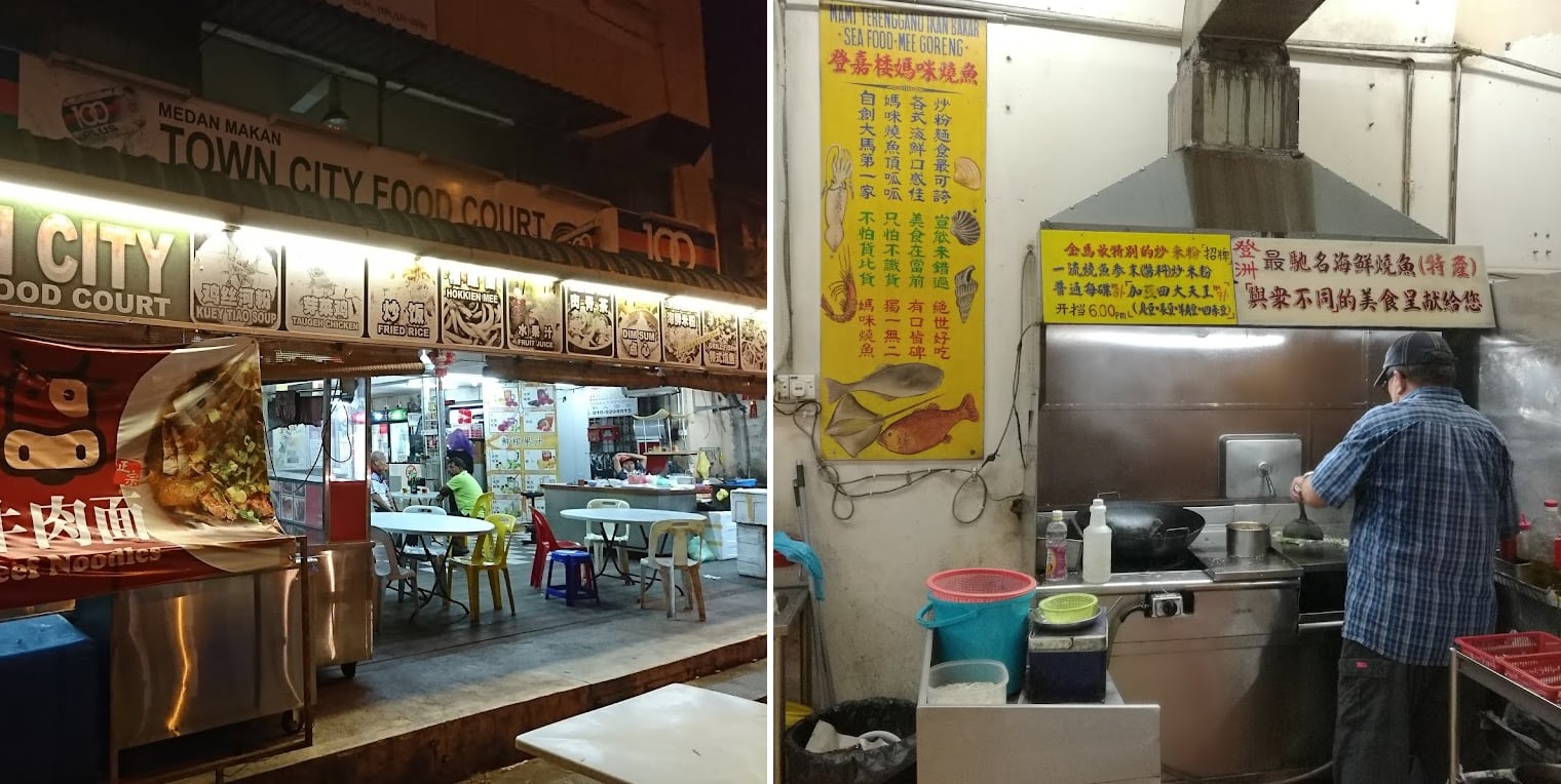 things to do in terengganu - kampung cina town city food court