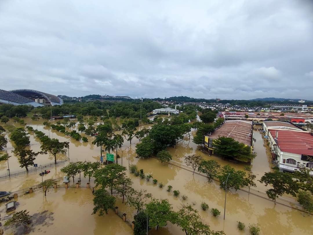 Flash floods in Malaysia
