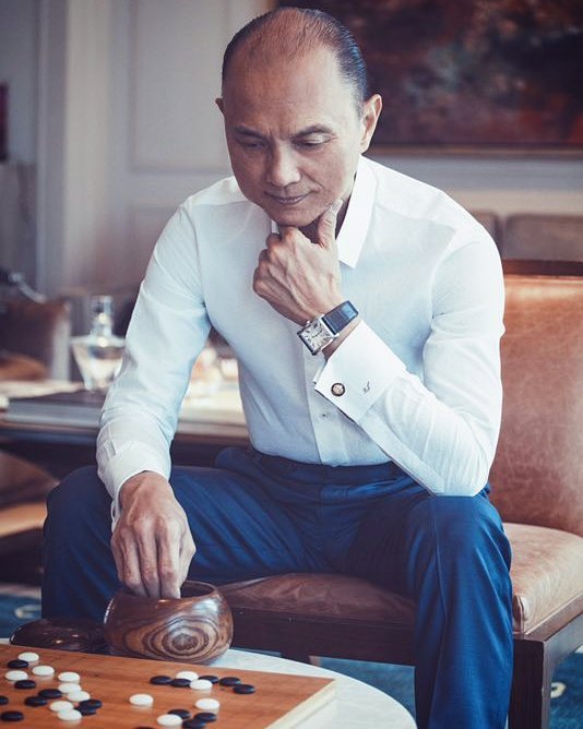 Malaysian designer Jimmy Choo