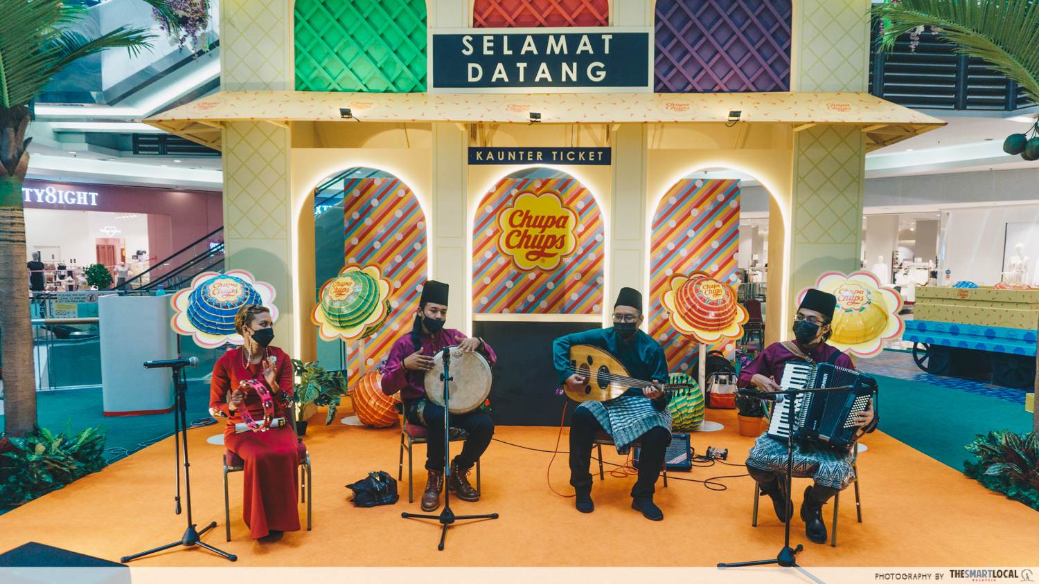 Paradigm Mall Chupa Chups Land Raya - Raya performance