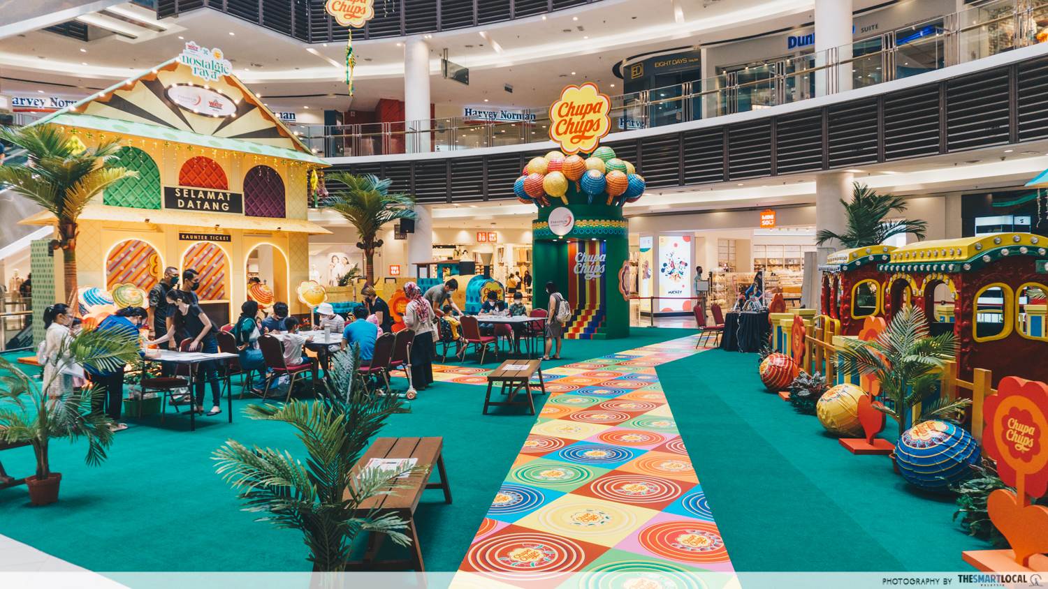 Paradigm Mall Chupa Chups Land Raya - lollipop replicas