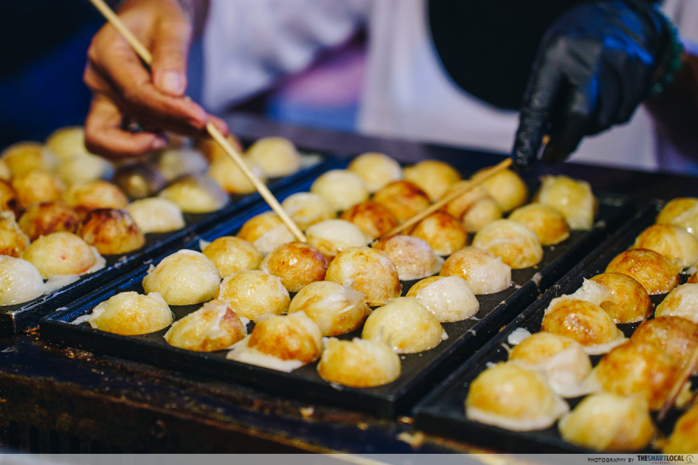 Pasar Karat JB - takoyaki