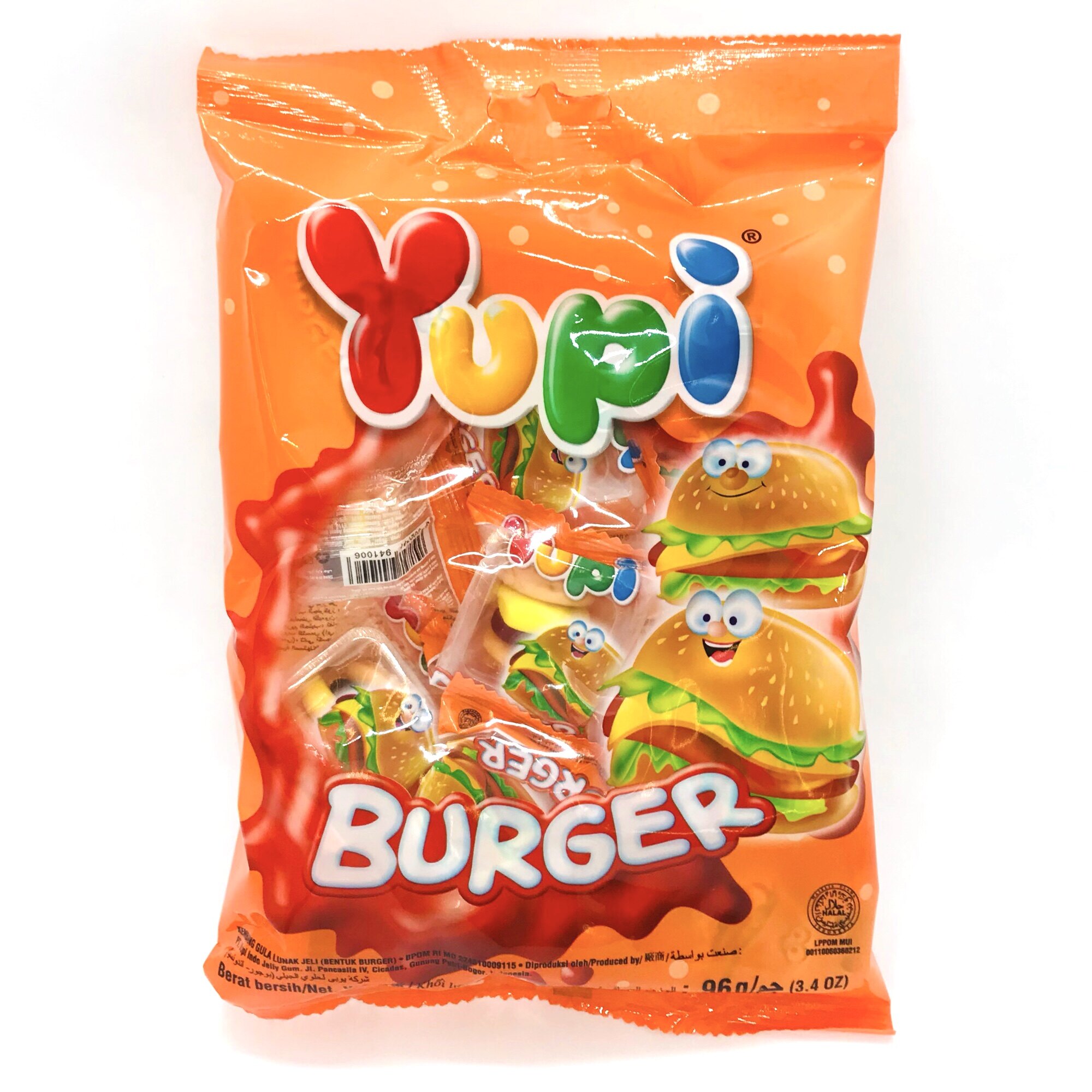 Malaysian childhood snacks - Yupi burgers