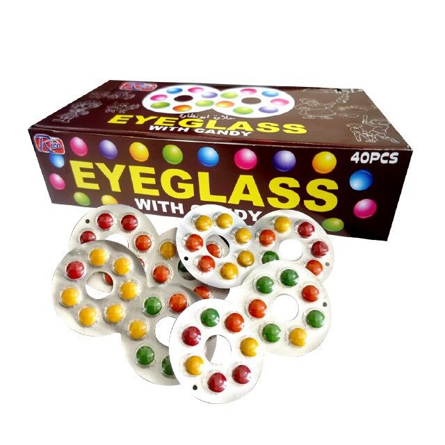 Malaysian childhood snacks - spectacle eyeglass