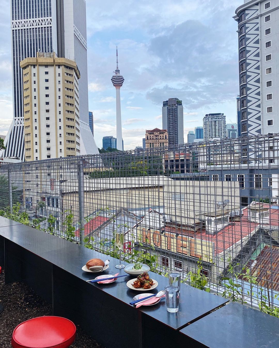 Rooftop cafes and restaurants in Klang Valley - KL tower