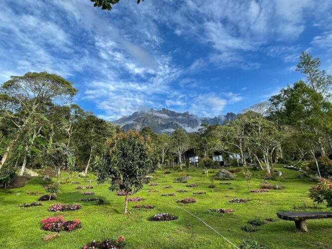 Spring Garden Kundasang Has Private Villas In A Flower Garden