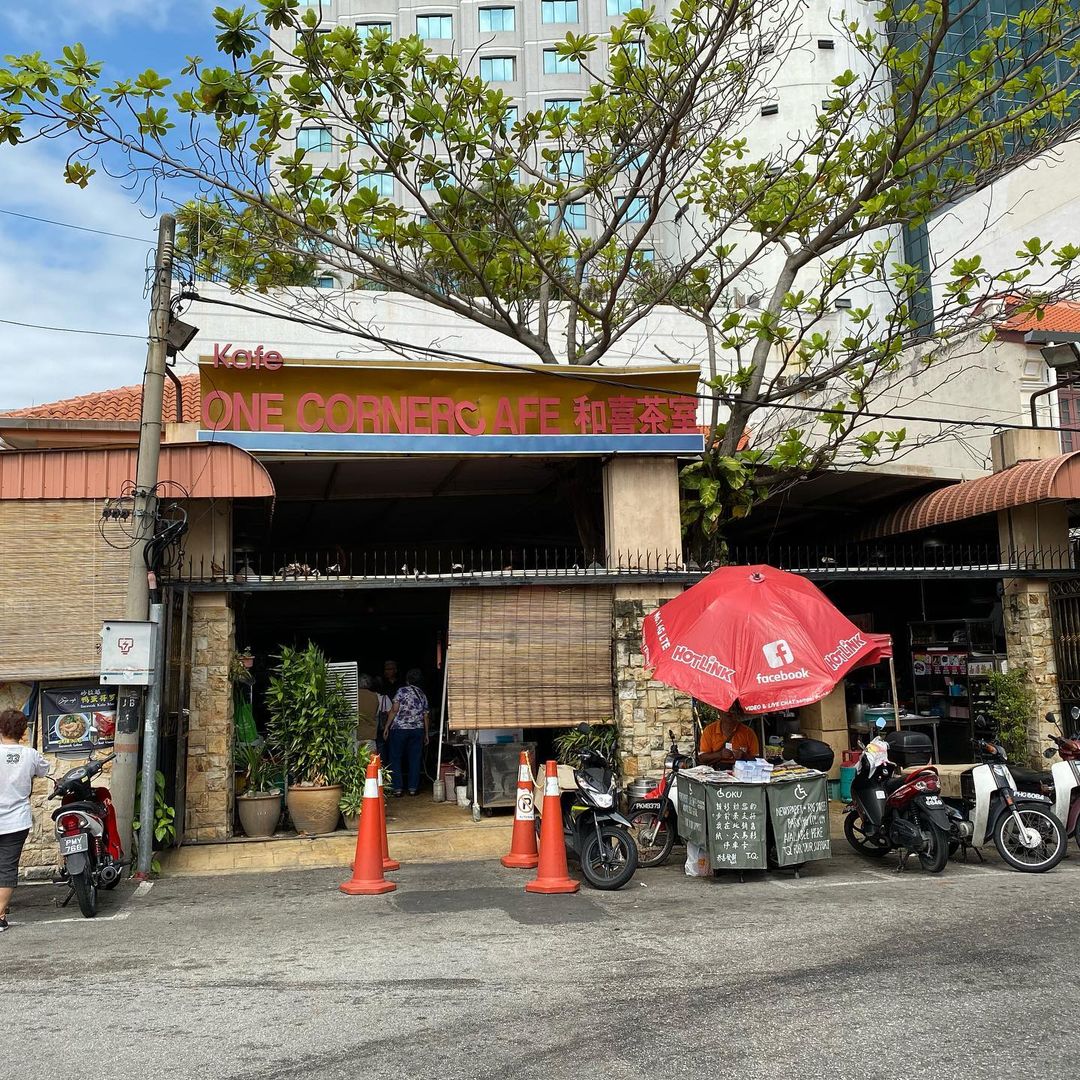 Breakfast in Penang - one corner