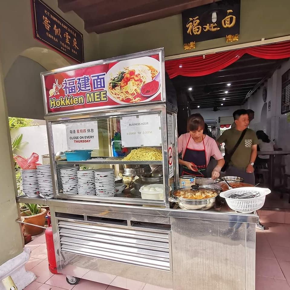 Breakfast in Penang - dannok stall