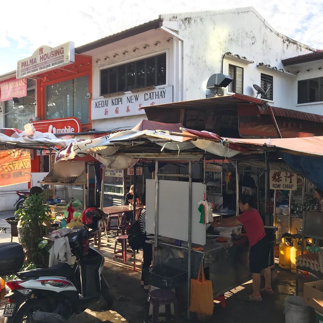 Breakfast in Penang - cathay