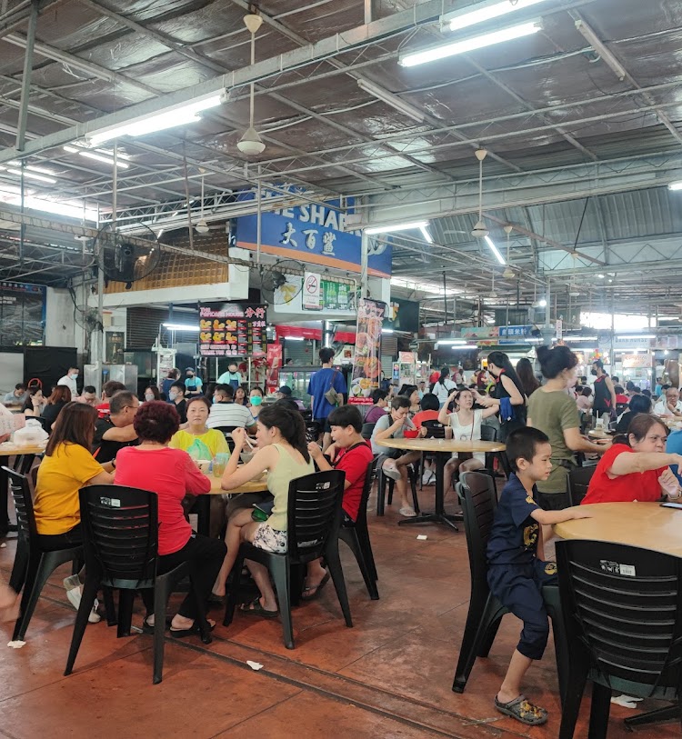 Breakfast in Penang - shark