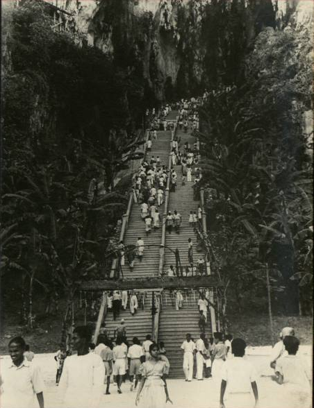 Batu Caves old photo