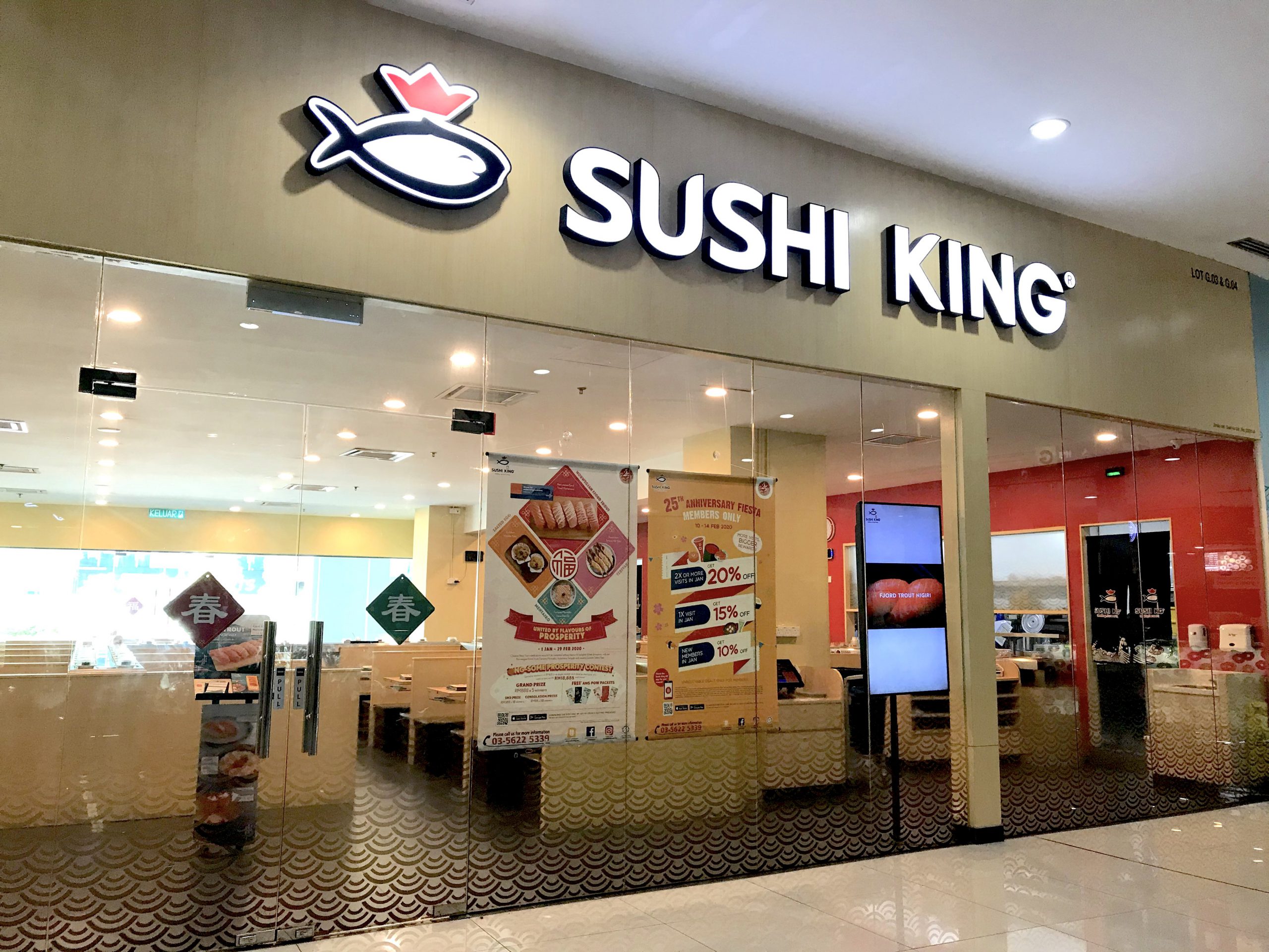 Malaysian food brands - Sushi King