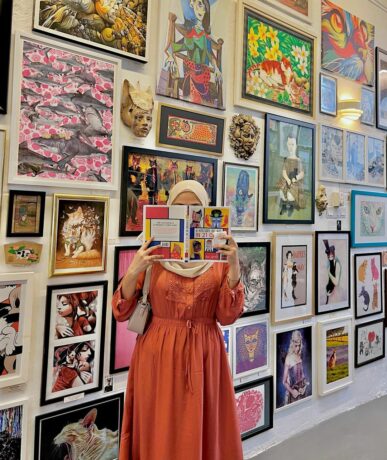 Meowseum Is A Cat Museum With Cat Art, Collectibles & Books In Penang