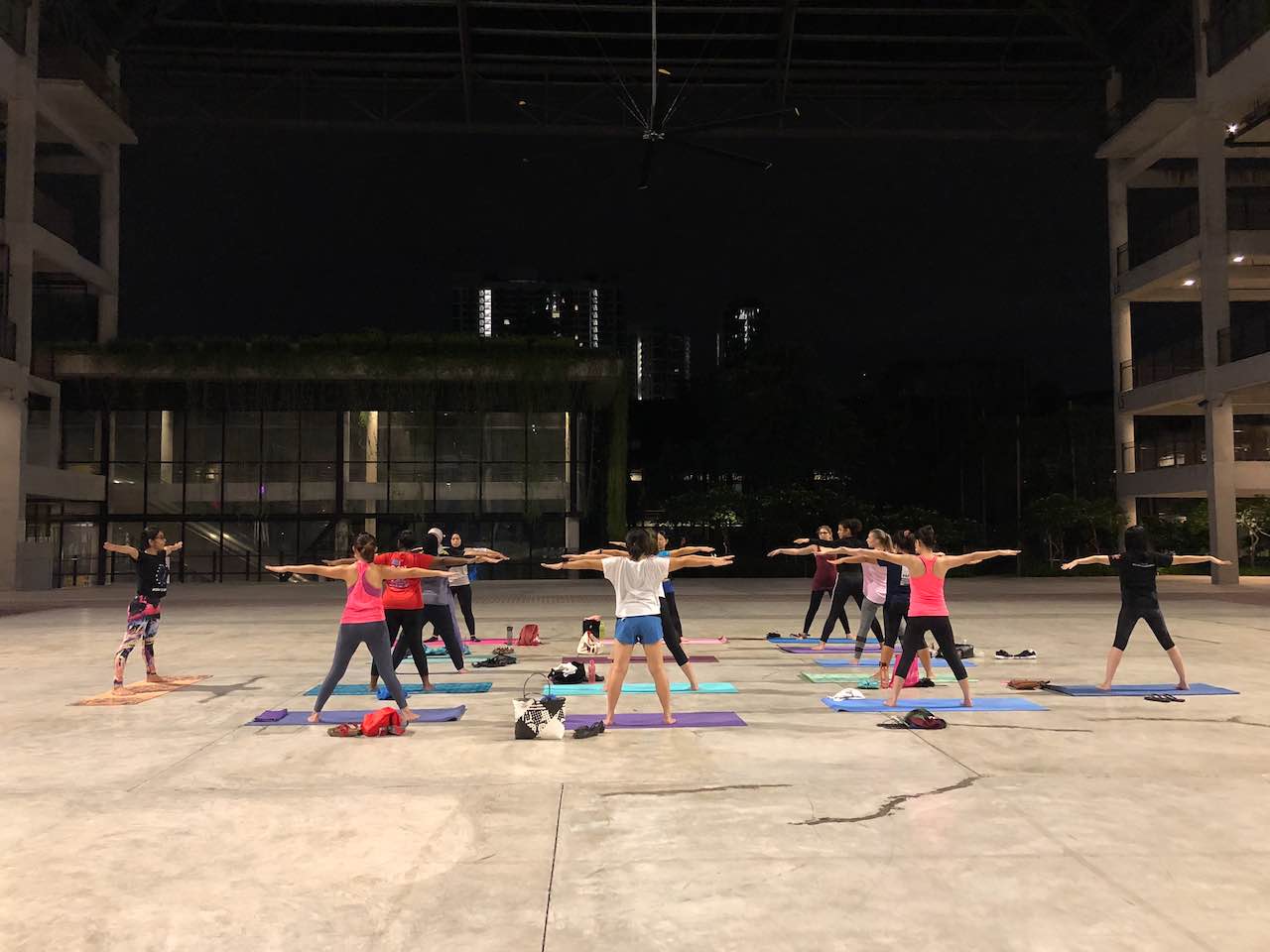 Tamarind Square guide - fitness class
