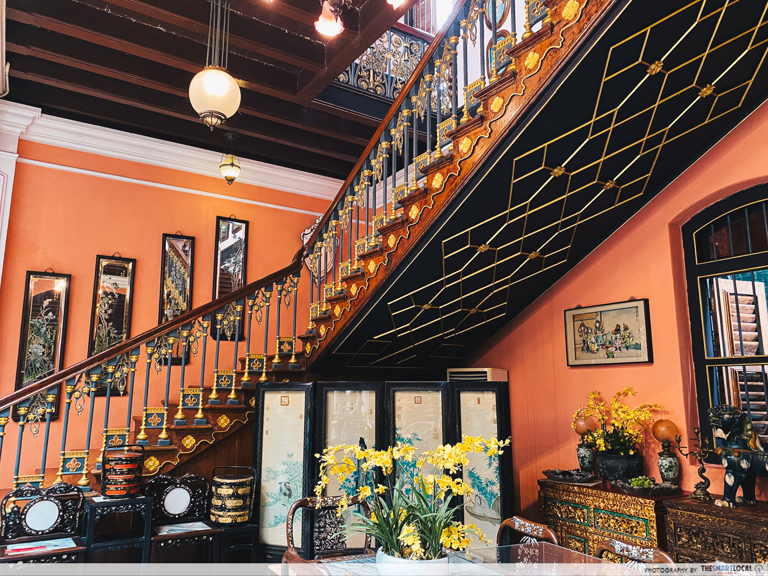 Pinang Peranakan Mansion - stairs