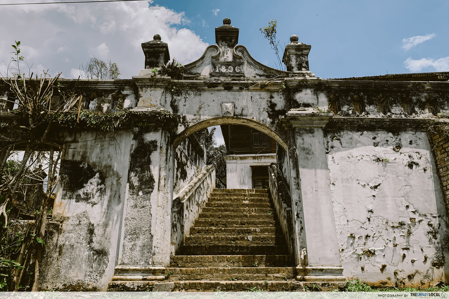 Papan town in Perak - gate