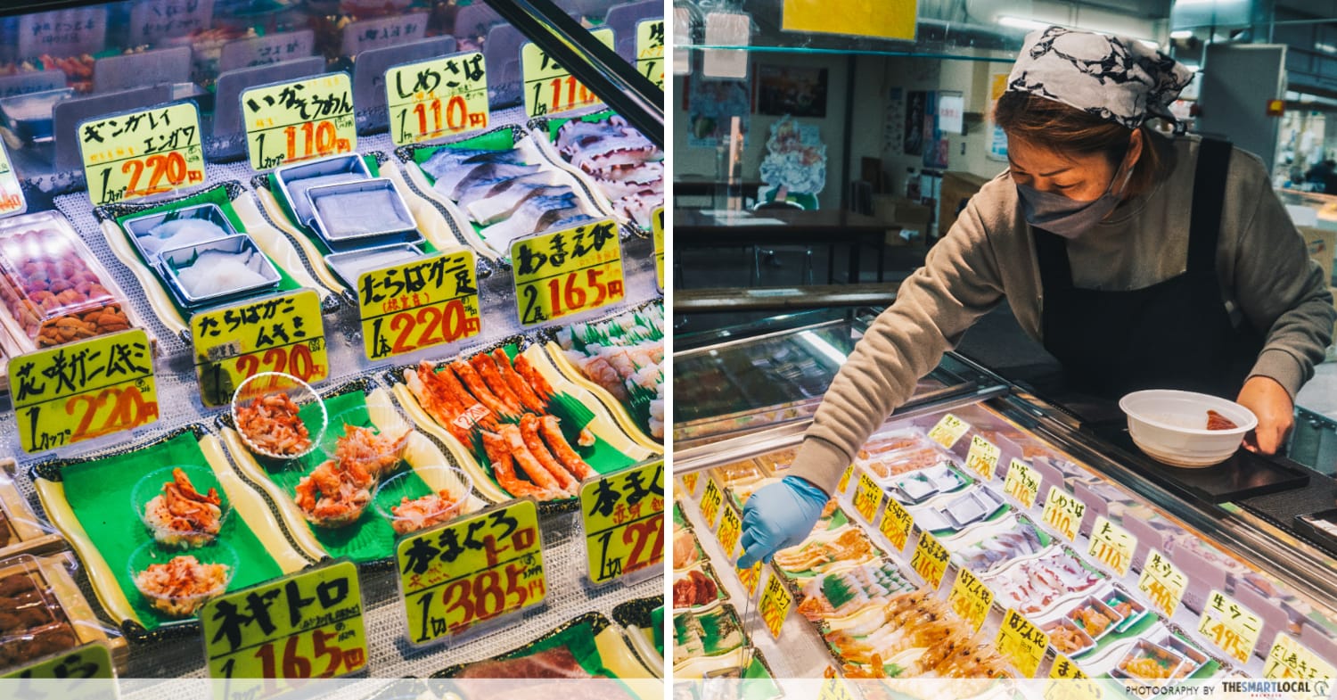Things to do in Hokkaido in Japan - fish