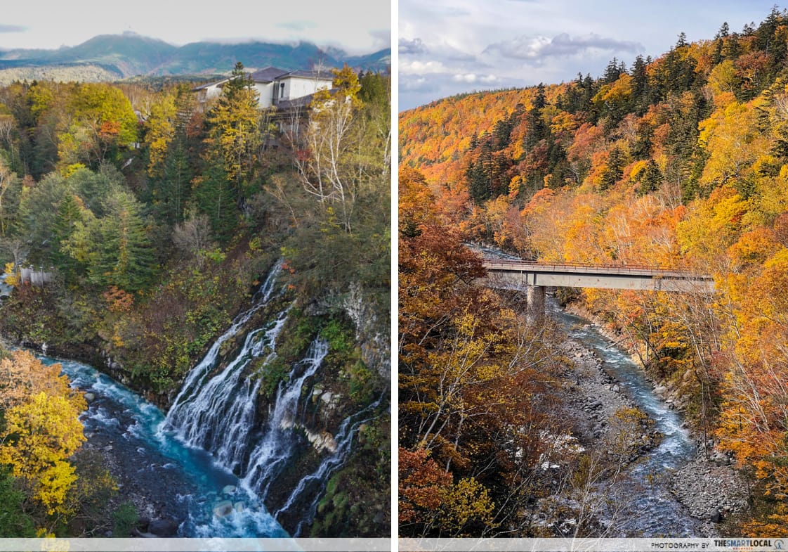Things to do in Hokkaido in Japan - waterfall