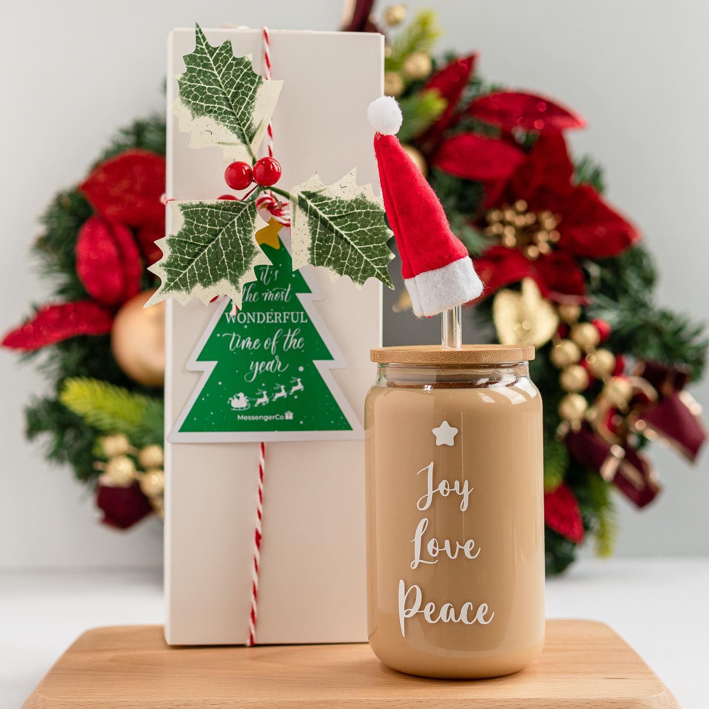 affordable christmas gifts in 2022 - personalised coffee glass