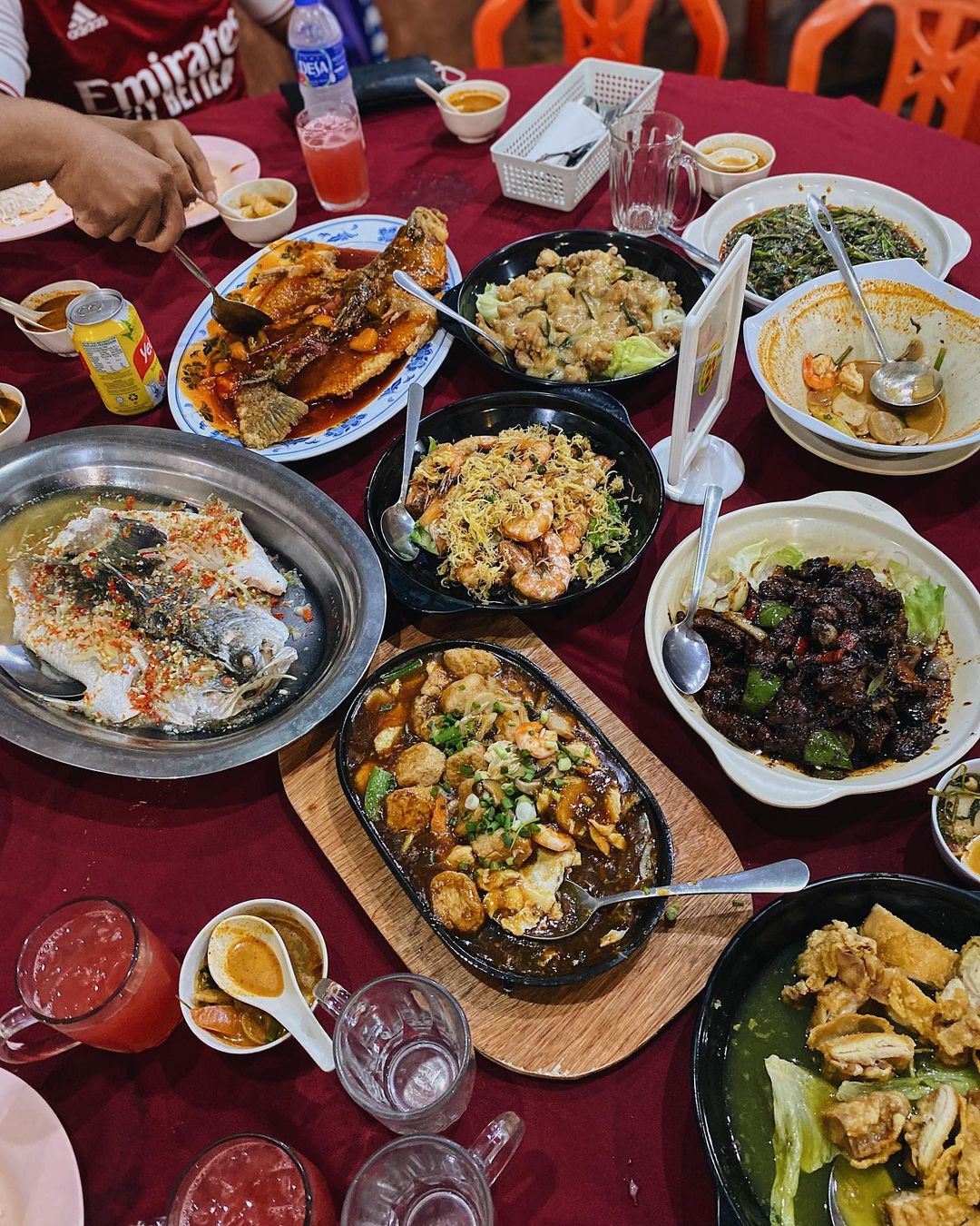 Seafood Johor - ongshun spread