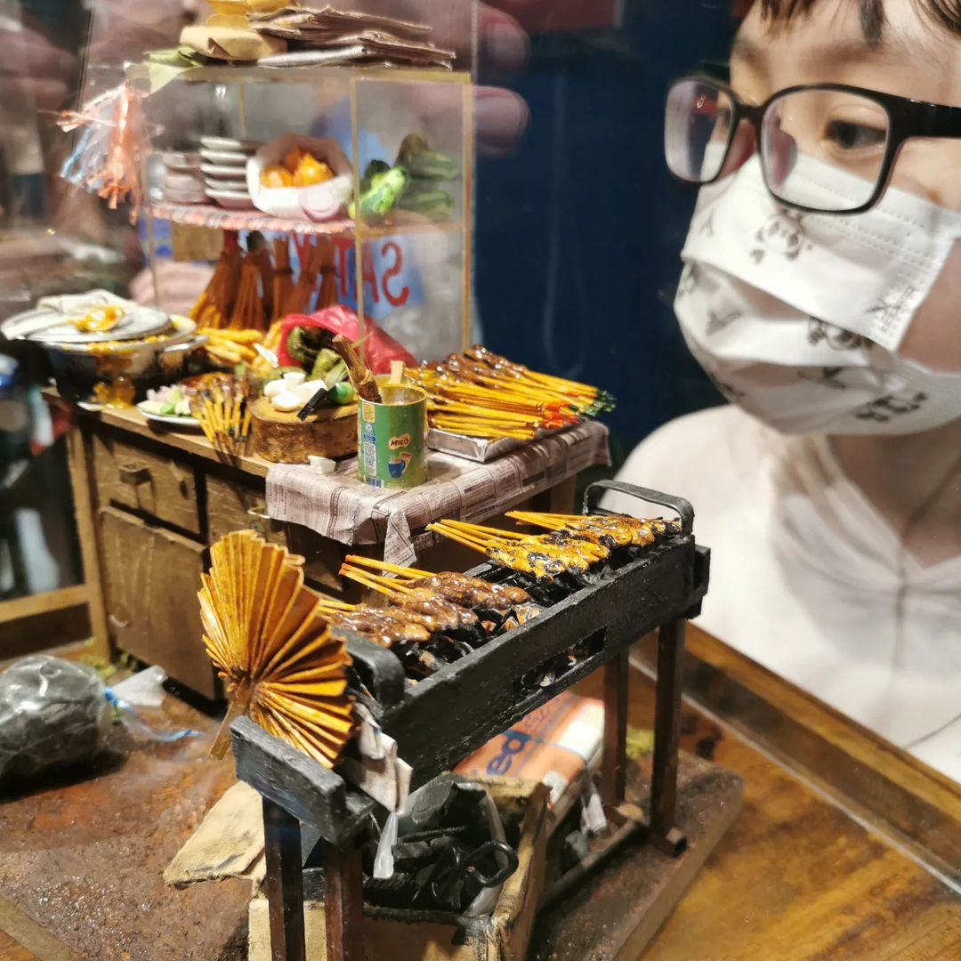 MinNature in Kuala Lumpur - satay miniature