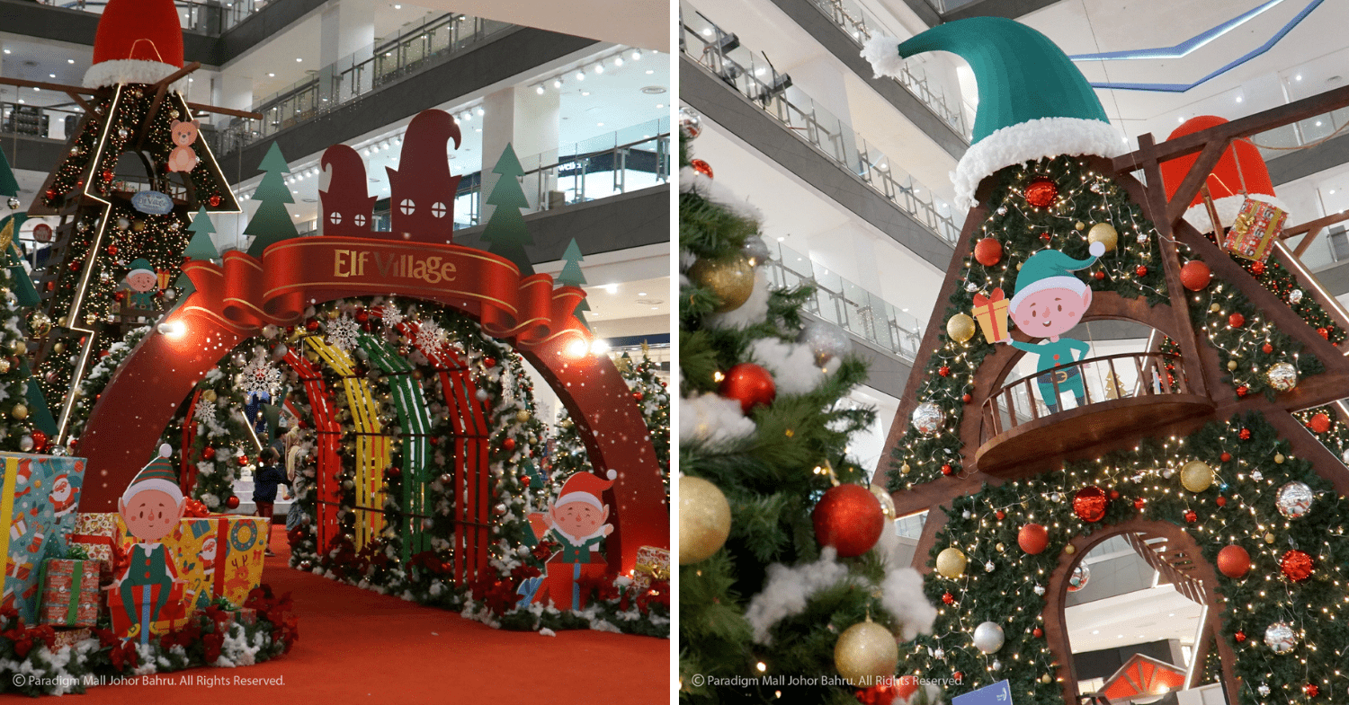 Paradigm Mall Johor Bahru Christmas - decor