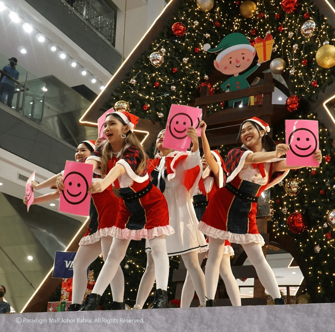 Paradigm Mall Johor Bahru Christmas - performance
