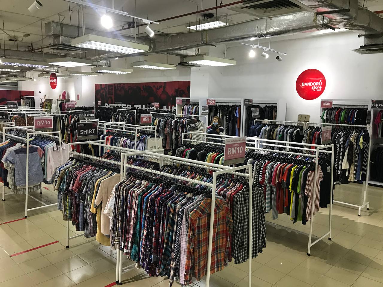 Thift Shops in Klang Valley - clothes