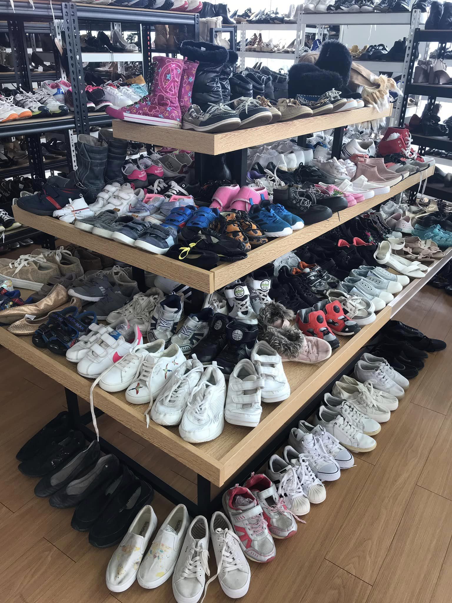 Thrift shops in Klang Valley - shoes