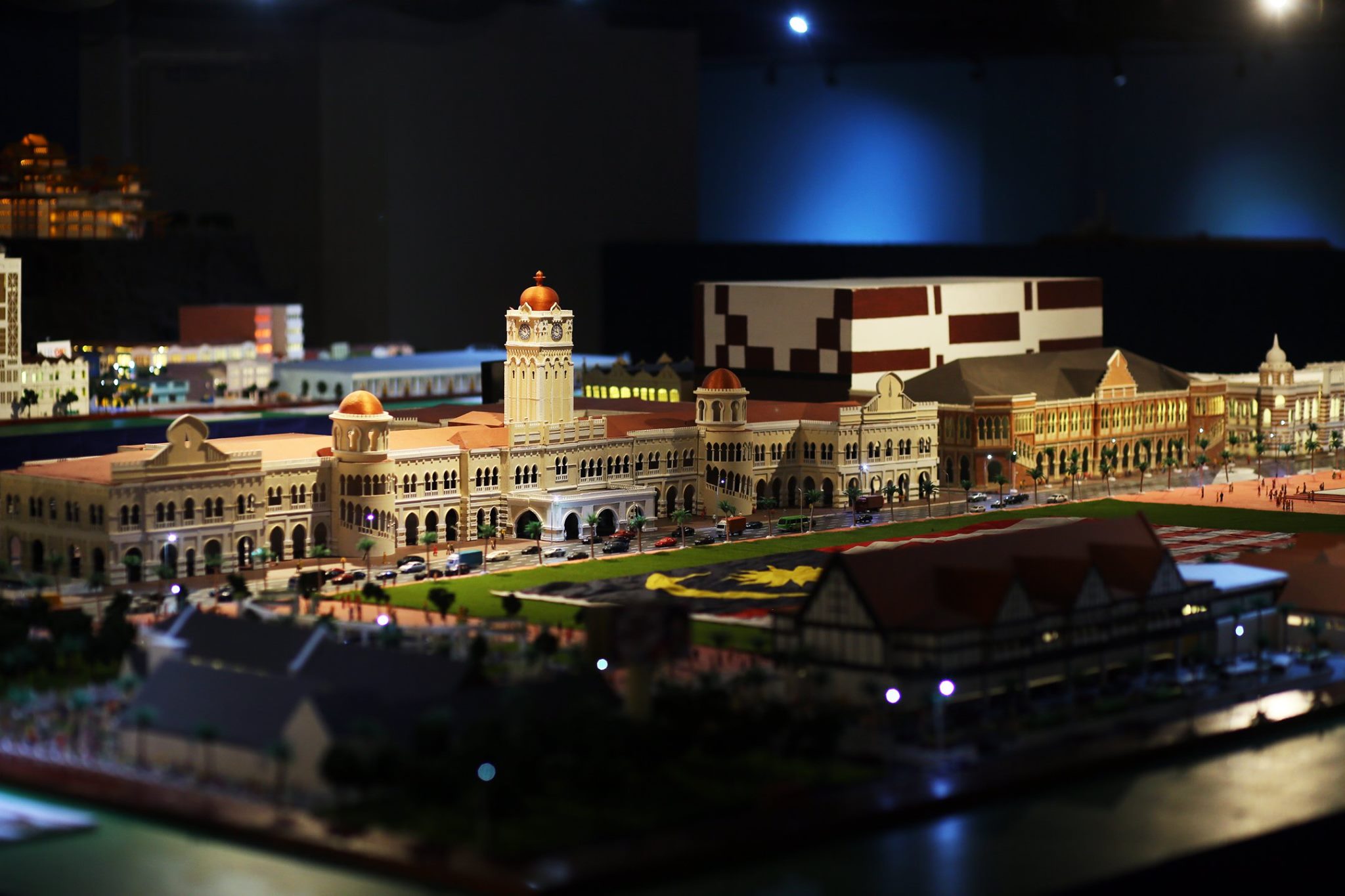 MinNature in Kuala Lumpur - dataran merdeka miniature