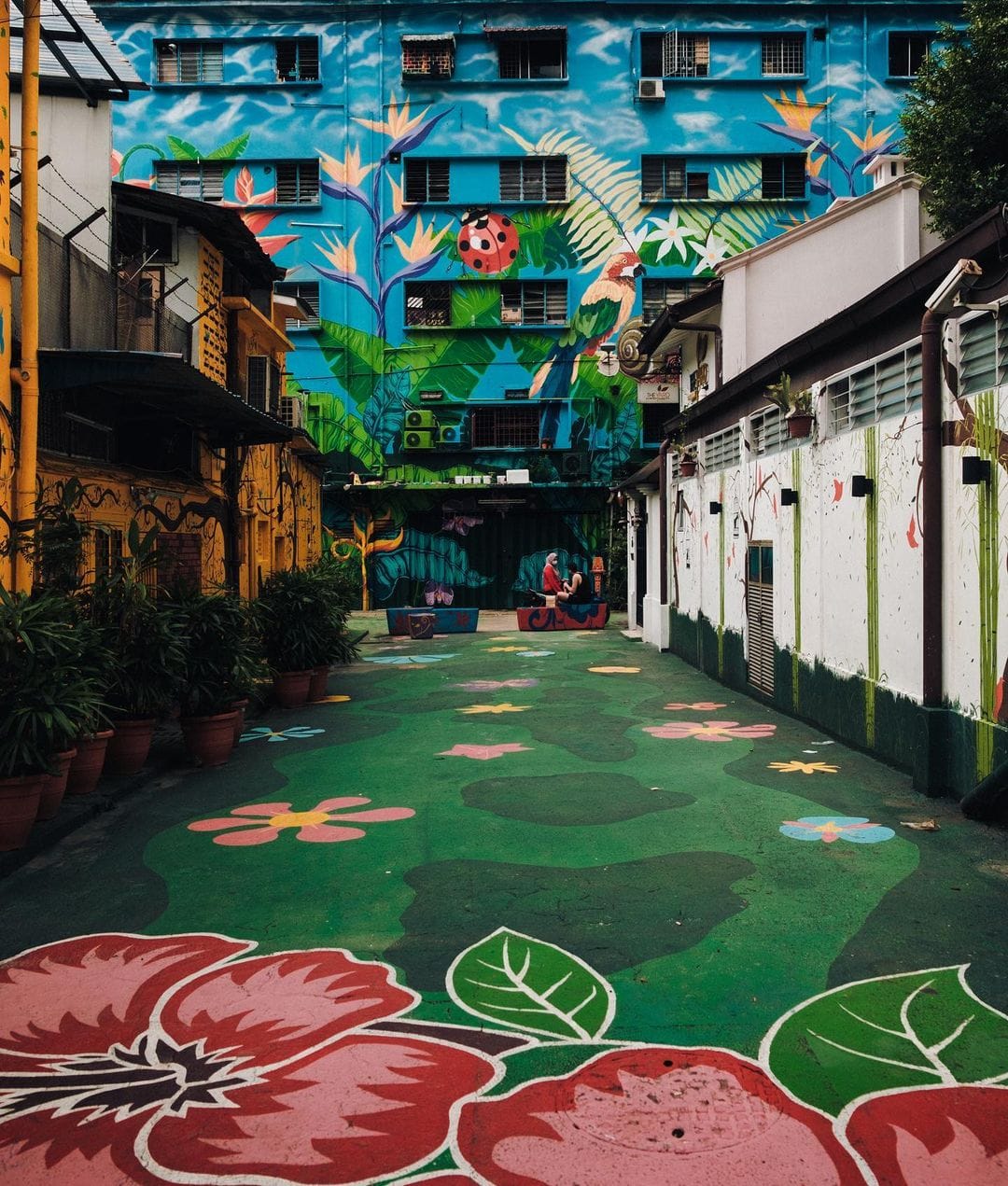 Free attractions - Jalan Alor street art