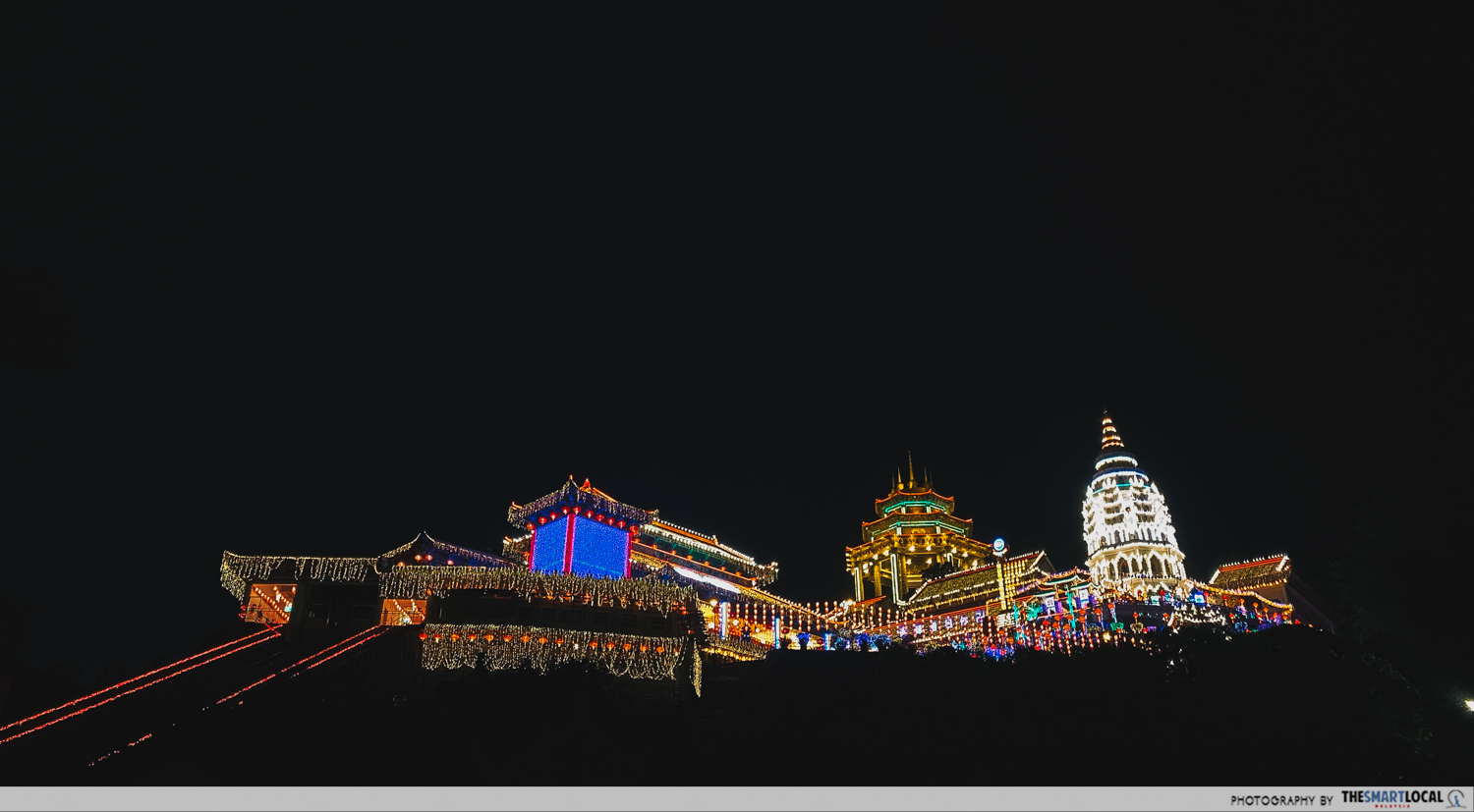 Kek Lok Si Temple - lights