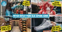 Mitsui Outlet Park KLIA Sepang Has Up To 70% Daily Discounts At Factory Outlets & Festive Decor To Ring In CNY