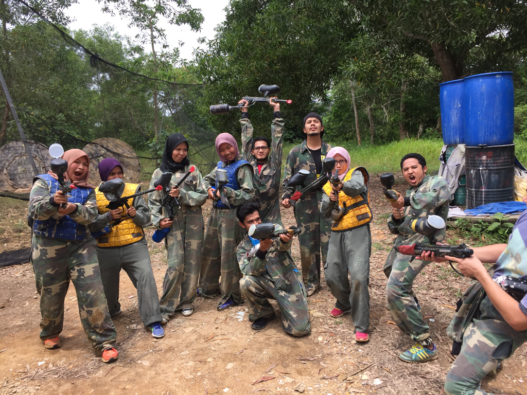 Things to do in Johor - paintball
