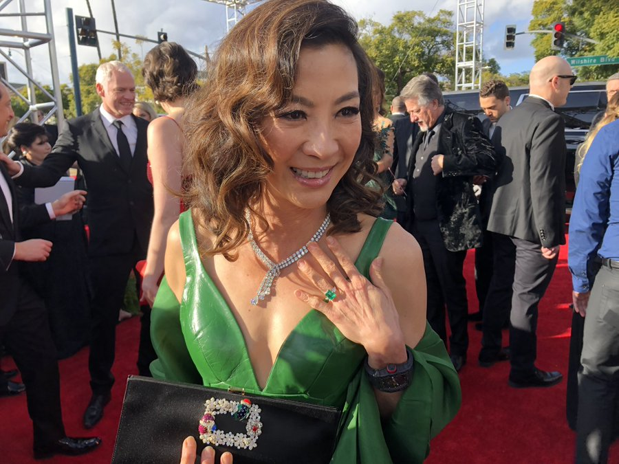 Michelle Yeoh facts - ring