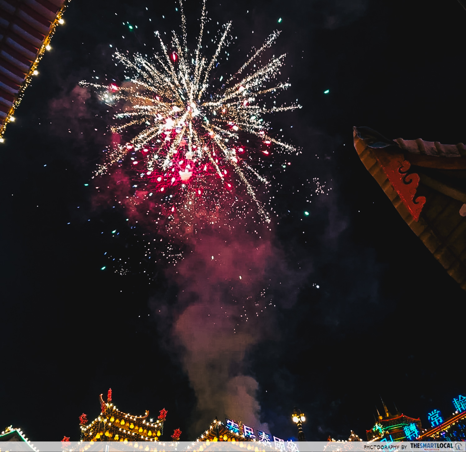 Kek Lok Si Penang - fireworks