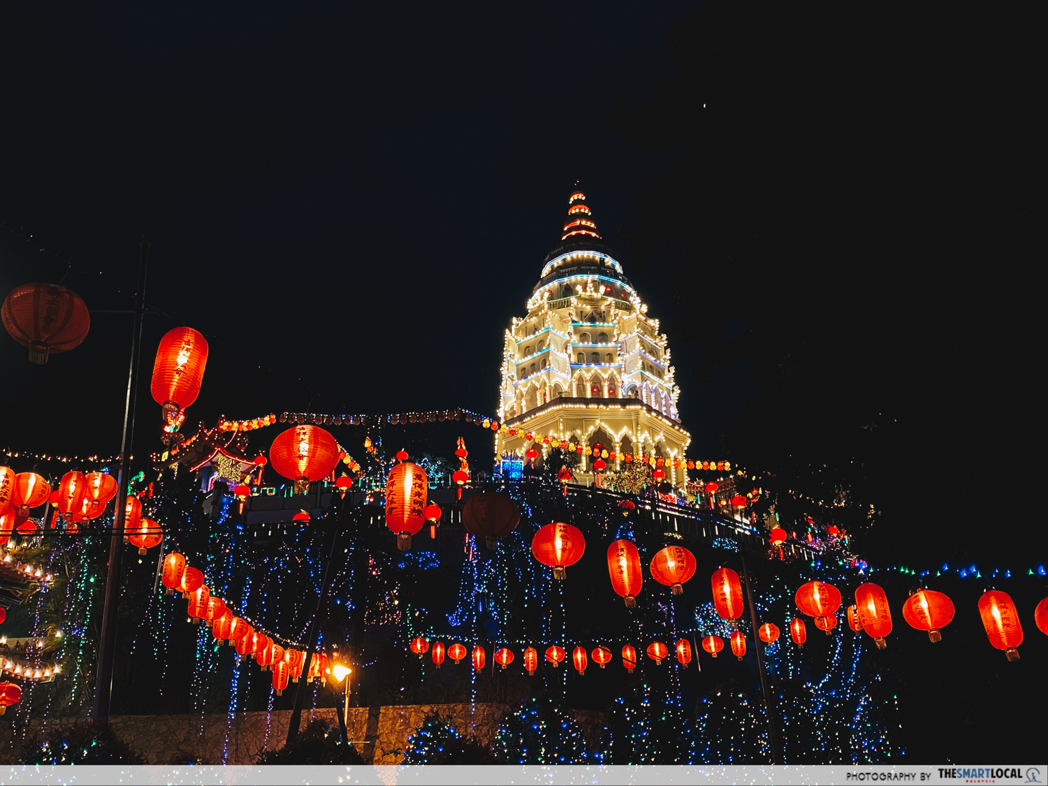 Kek Lok Si Penang - lights