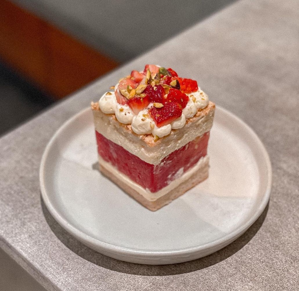 dessert cafes pj - watermelon cake