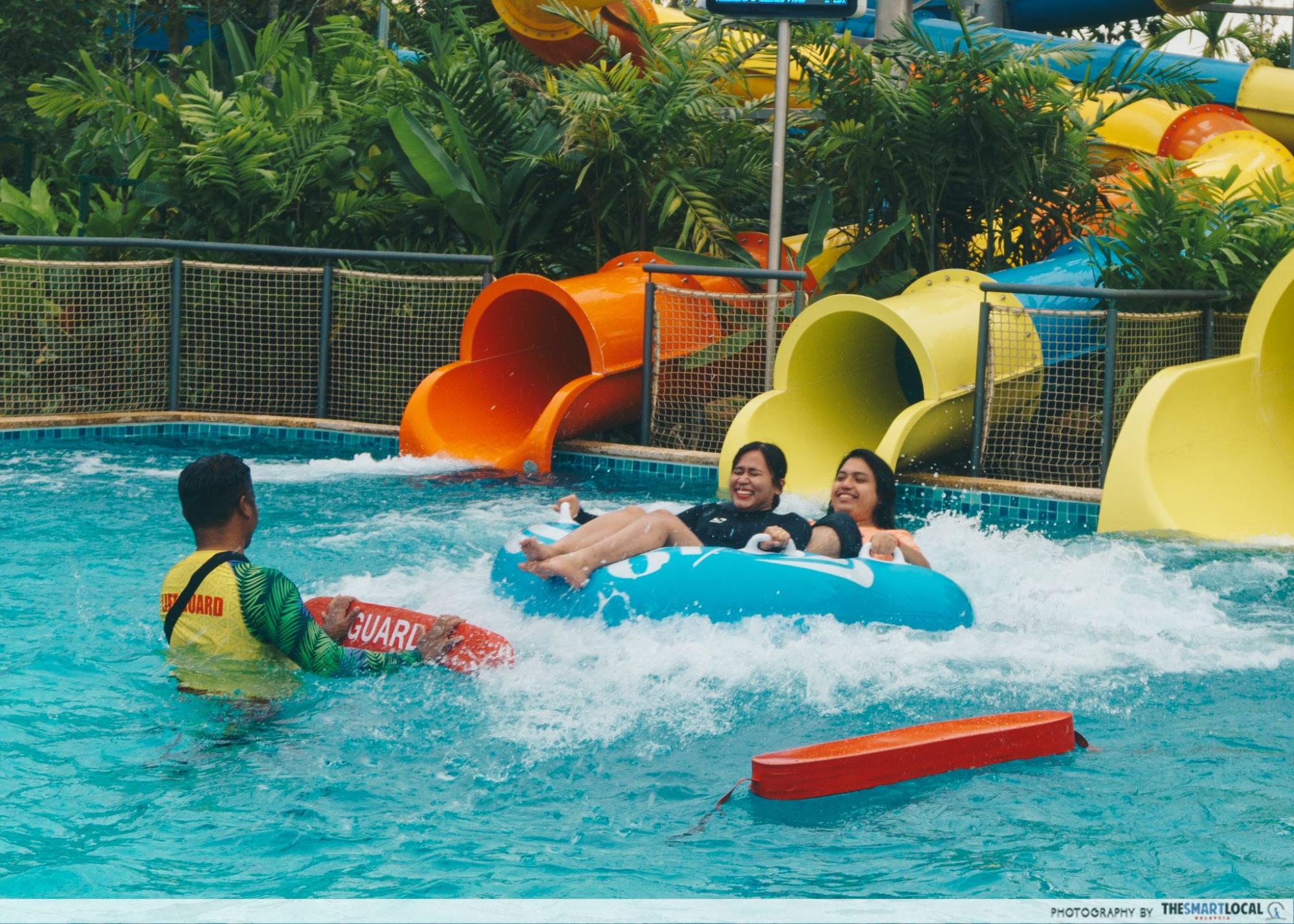 SplashMania at Gamuda Cove - slides