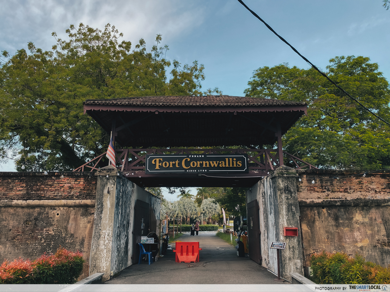 Things to do in Penang - Fort Cornwallis entrance 