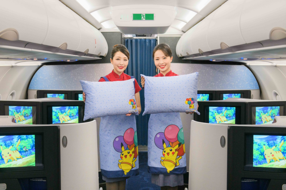 China Airlines Pokemon Airplane - merch