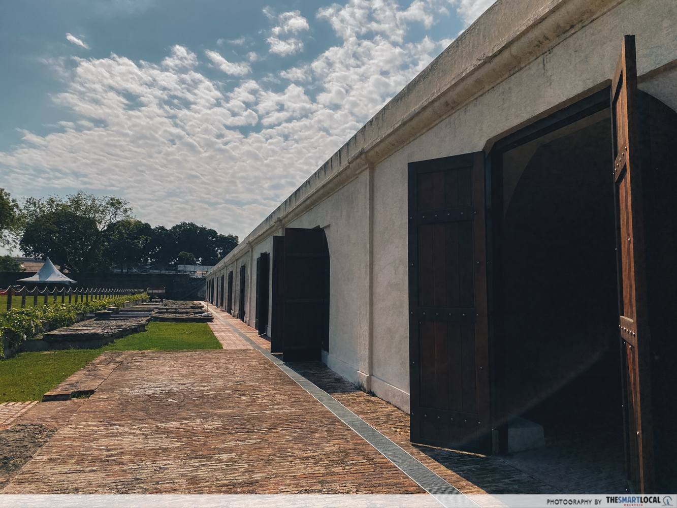 Fort Cornwallis - doors