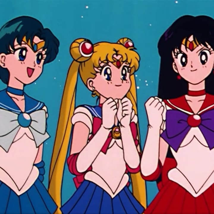 Asian cartoon shows - Sailormoon and friends