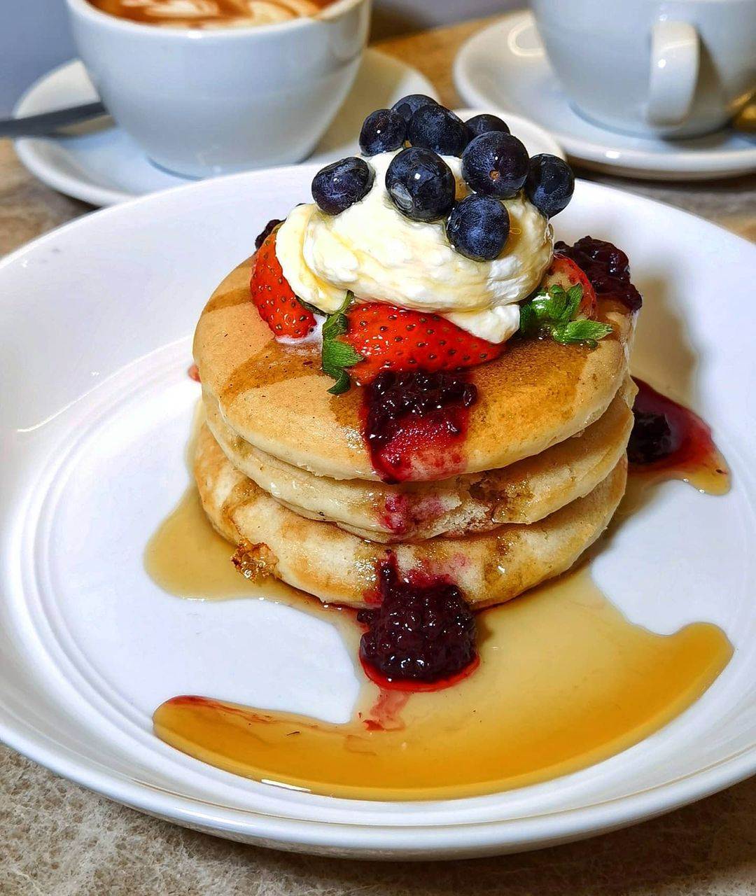 Halal cafes and resto in S'pore - pancakes