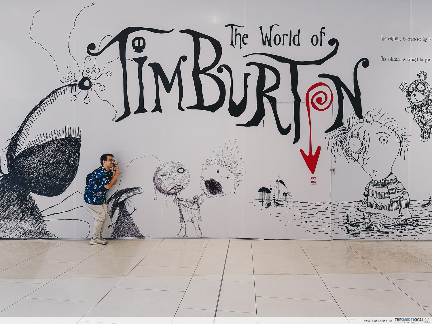 World of Tim Burton in KL - entrance
