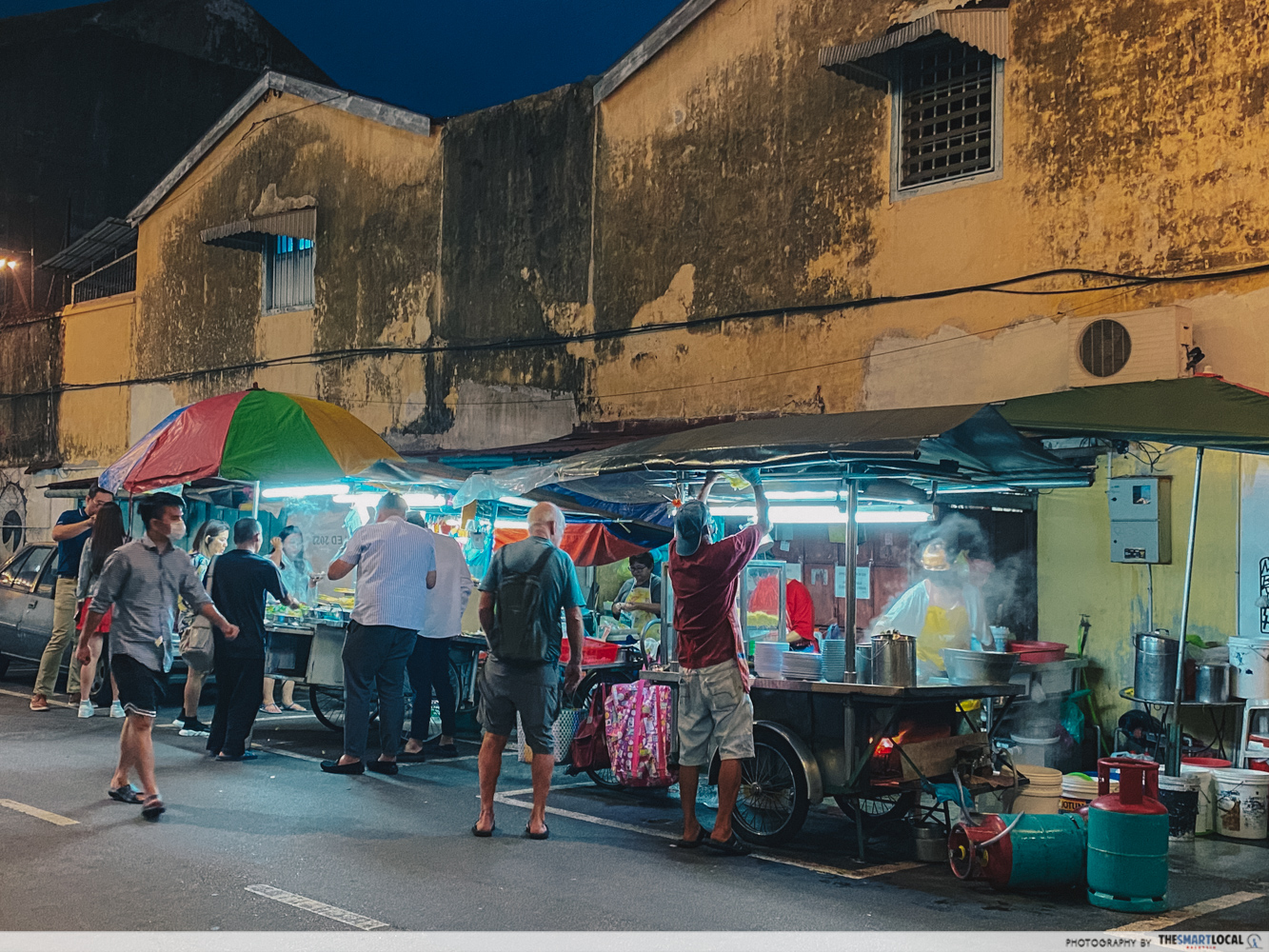 Chulia Street Night Hawker - stalls