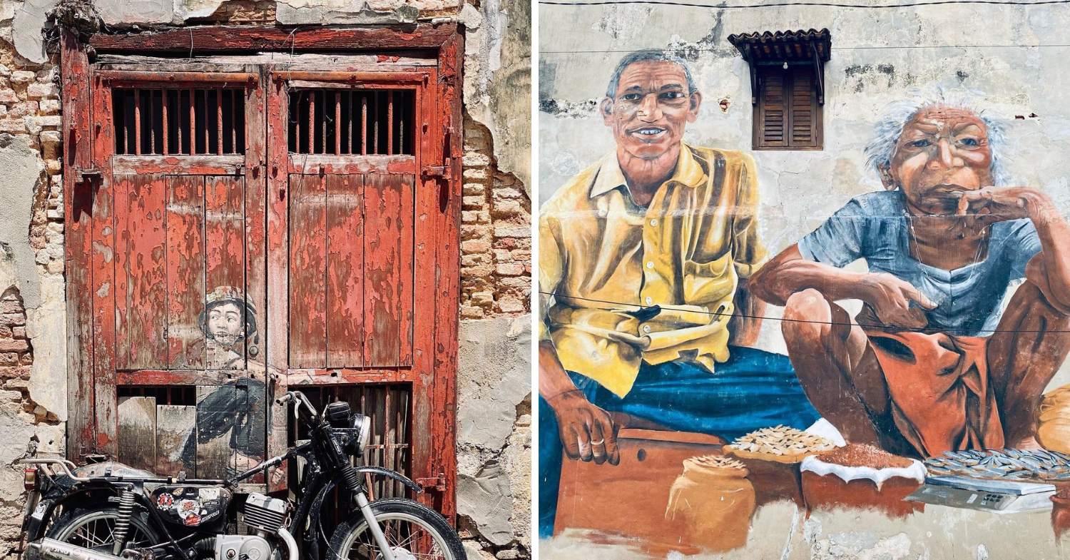 Things to do in penang - street art wall