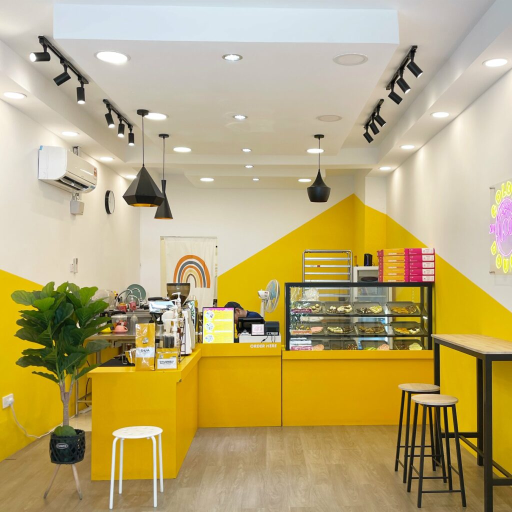 Golden Dough In Bukit Bintang Serves Coffee From Doughnut Cups