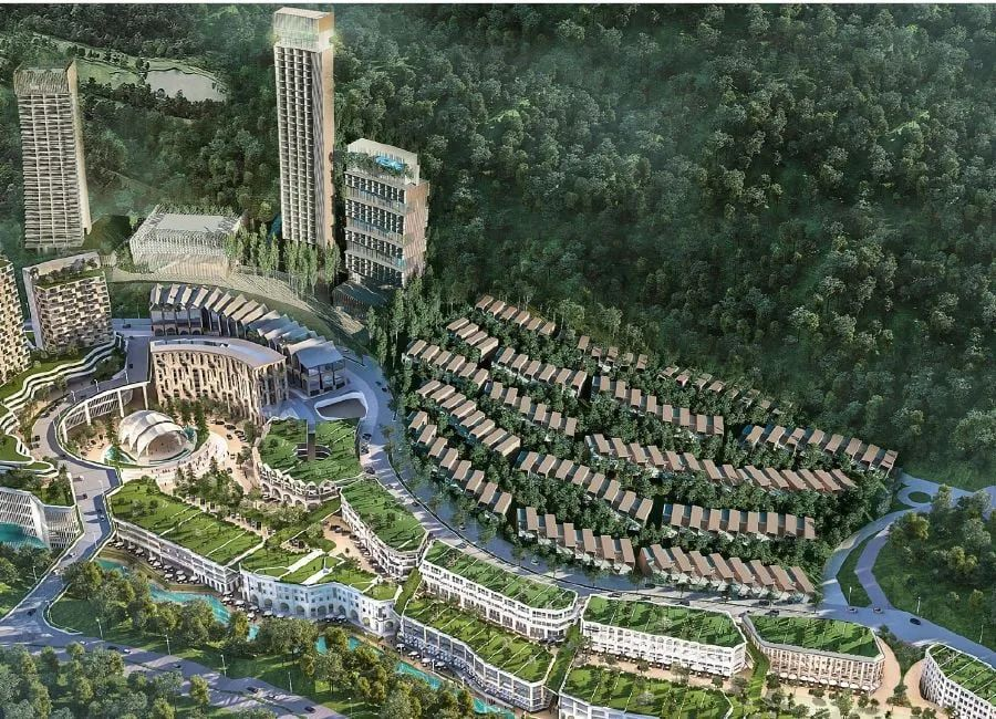 artist impression - King's Park opening in Genting Highlands in 2026